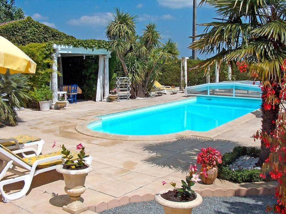 Villa Grand Communal, Piscine, 18Km De Bordeaux Ludon-Médoc 外观 照片